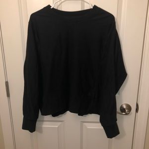 Women’s athleta crop sweatshirt